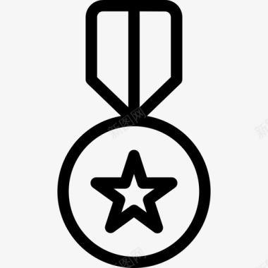 勋章陆军5级直系图标图标