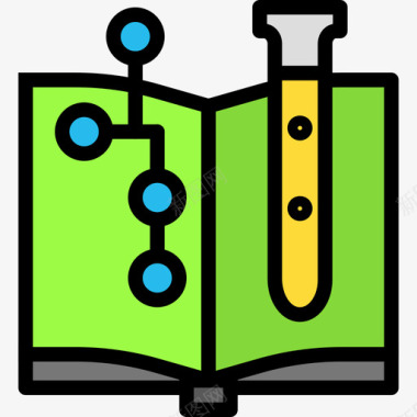 化学科学34线性颜色图标图标