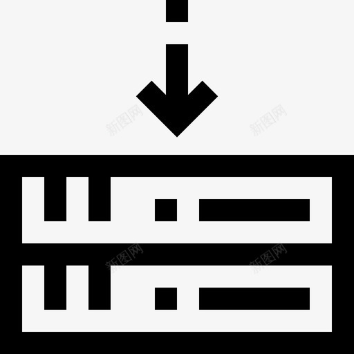 服务器网络和安全线性图标svg_新图网 https://ixintu.com 服务器 线性 网络和安全