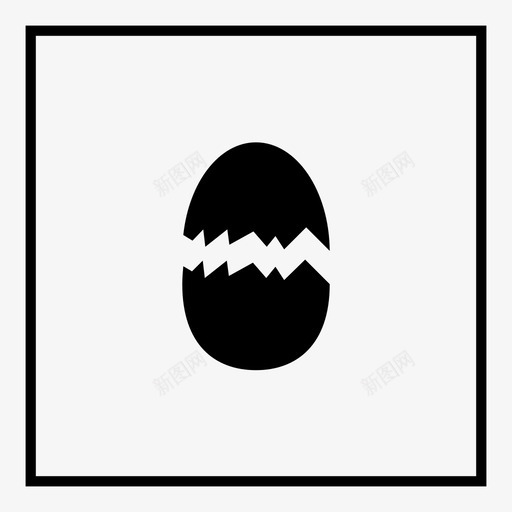 破裂的鸡蛋早午餐蛋壳图标svg_新图网 https://ixintu.com 悸动 早午餐 智能手机 浪涌 煎蛋蛋壳早午餐 破裂的鸡蛋 蛋壳 裂缝 震颤