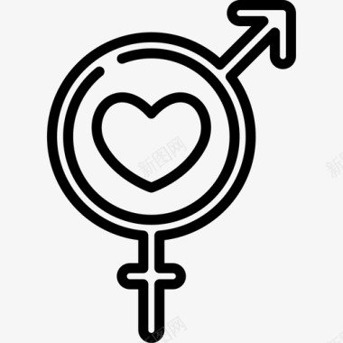 性别爱情36直系图标图标