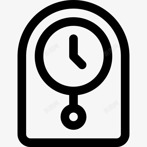 时钟时间管理14线性图标svg_新图网 https://ixintu.com 时钟 时间管理14 线性