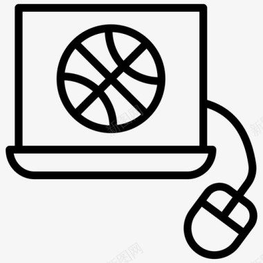 在线游戏篮球游戏电子游戏图标图标