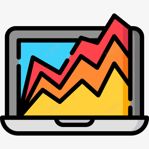 分析商业分析10线性颜色图标svg_新图网 https://ixintu.com 分析 商业分析10 线性颜色