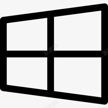 窗户徽标503线形图标图标