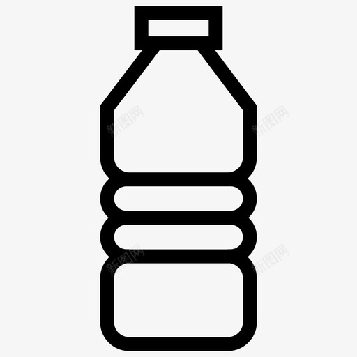 矿泉水瓶塑料水瓶庆祝会图标svg_新图网 https://ixintu.com 塑料水瓶 庆祝会 矿泉水瓶