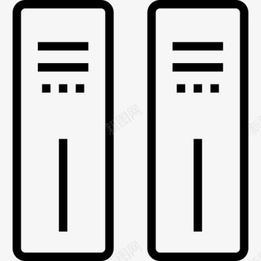 医疗卫生档案3线性图标图标