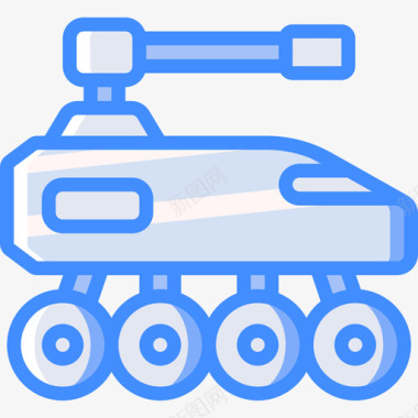 坦克未来科技2蓝色图标图标