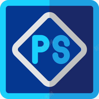 PhotoshopExpressadobe徽标8平面图标图标