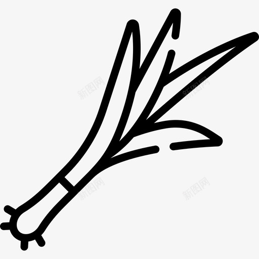 洋葱水果蔬菜8图标svg_新图网 https://ixintu.com 水果 洋葱 线状 蔬菜8