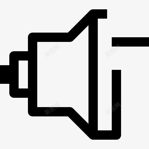 音量音乐和声音3线性图标svg_新图网 https://ixintu.com 线性 音乐和声音3 音量