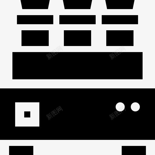 试管化学14填充图标svg_新图网 https://ixintu.com 化学14 填充 试管