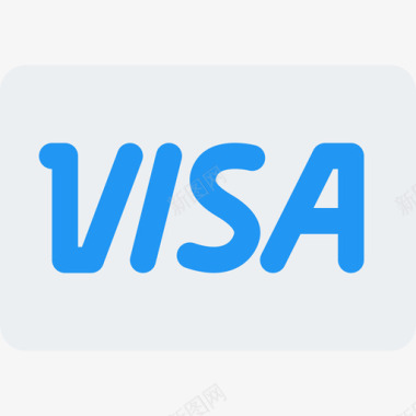 Visa商务金融5持平图标图标