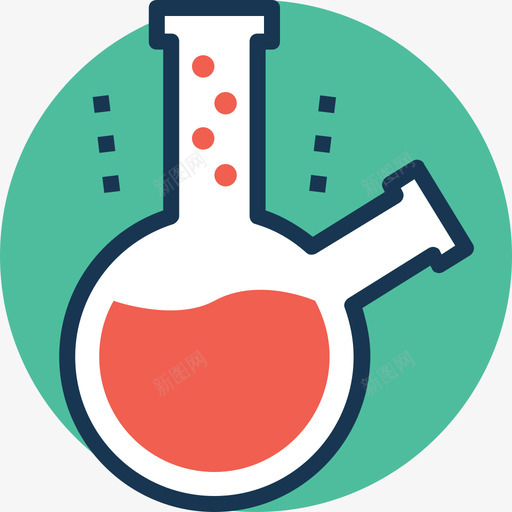 实验室科学技术8线性颜色图标svg_新图网 https://ixintu.com 实验室 科学技术8 线性颜色