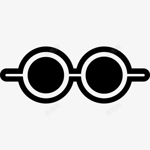 眼镜实验室2线性图标svg_新图网 https://ixintu.com 实验室2 眼镜 线性