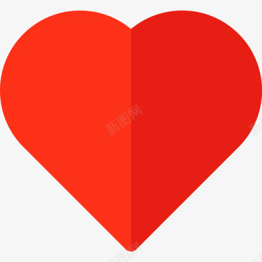 心脏用户界面29扁平图标图标