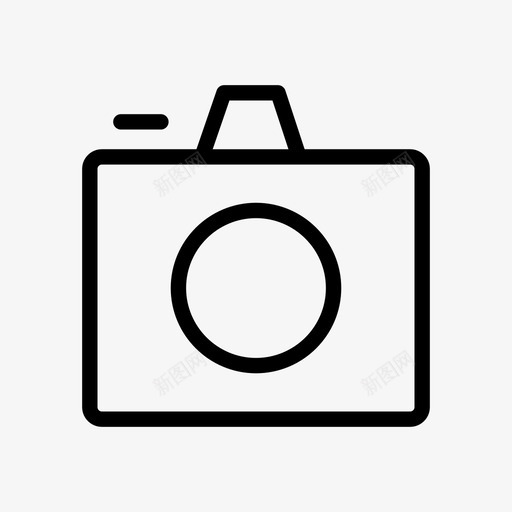 相机照片数码营销图标svg_新图网 https://ixintu.com 数码营销 照片 相机