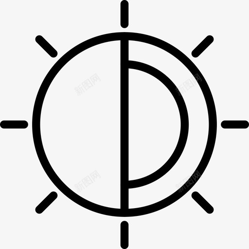 太阳科学35直系图标svg_新图网 https://ixintu.com 太阳 直系 科学35