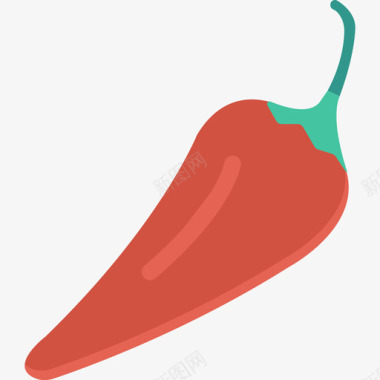 胡椒食品59扁平图标图标