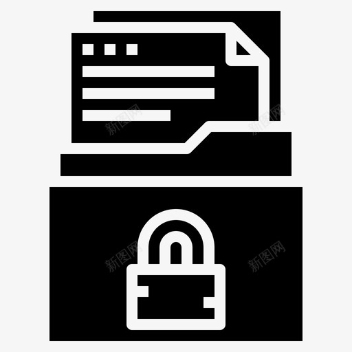 文件保护防病毒文件和文件夹图标svg_新图网 https://ixintu.com 安全可靠 屏蔽 文件保护 文件和文件夹 防病毒