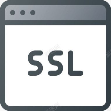 Ssl互联网安全21线性颜色图标图标