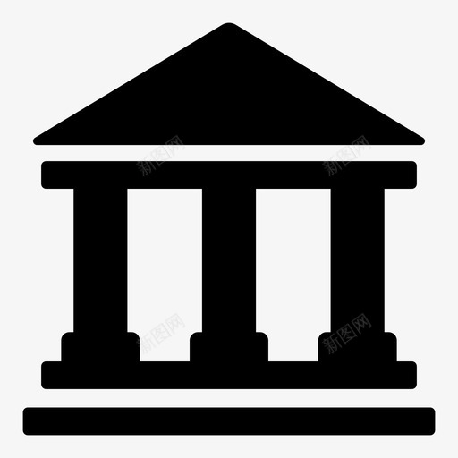 银行银行大厦金融业务和银行业务图标svg_新图网 https://ixintu.com 金融业务和银行业务 银行 银行大厦
