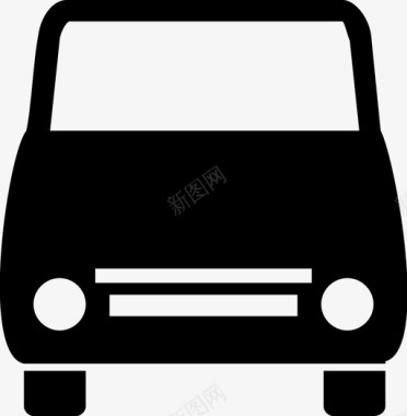 厢式货车小汽车小型公共汽车图标图标