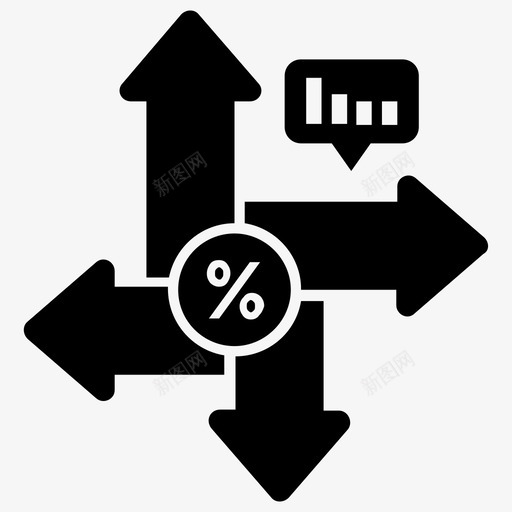 现代信息图数据可视化图形表示图标svg_新图网 https://ixintu.com 业务数据图和图表字形图标 图形表示 数据可视化 现代信息图 现代表示 统计图