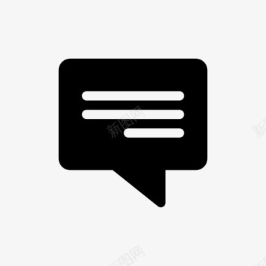 聊天支持通信对话图标图标