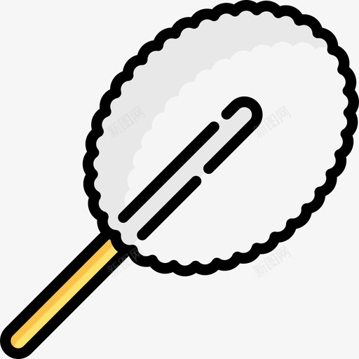 牙线嘉年华10线性颜色图标svg_新图网 https://ixintu.com 嘉年华10 牙线 线性颜色