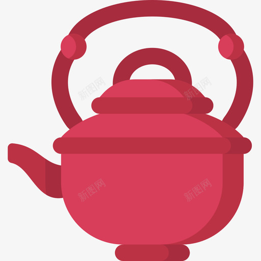 茶壶农历十二年平的图标svg_新图网 https://ixintu.com 农历十二年 平的 茶壶