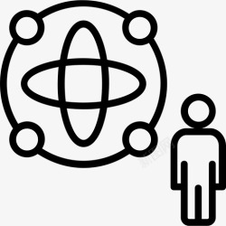 icon65圆形物理物理商业和金融31浅圆形图标高清图片
