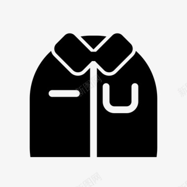 校服衬衫学生服图标图标
