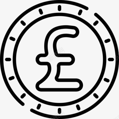 英镑金融48直系图标图标