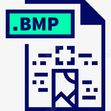 Bmp文件24绿色阴影图标图标
