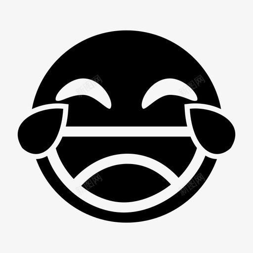 表情脸笑图标svg_新图网 https://ixintu.com 微笑 笑 脸 表情 震惊