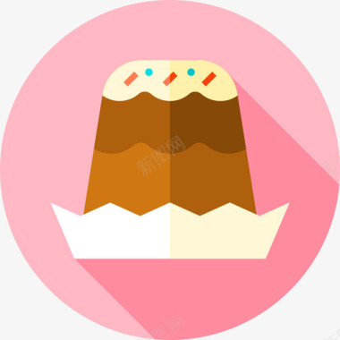 巧克力甜点和糖果2无糖图标图标