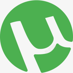 uTorrentUtorrent徽标502扁平图标高清图片