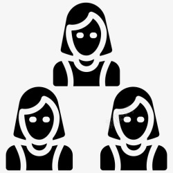 篮球女运动员运动员运动队女运动员图标高清图片