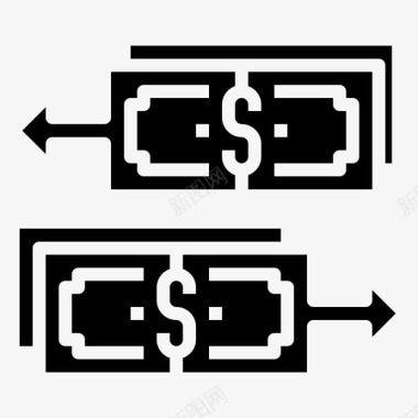 交易商业和金融购买图标图标