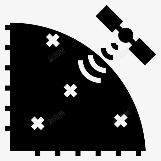 坐标图形标记图标svg_新图网 https://ixintu.com 信号 卫星 图形 坐标 标记 逻辑符号