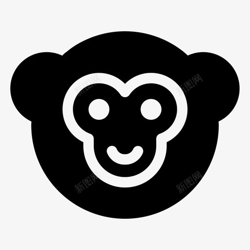 猴子猿黑猩猩图标svg_新图网 https://ixintu.com 2018年6月10日 大猩猩 灵长类 猴子 猿 黑猩猩