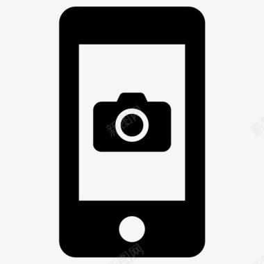 手机数码相机手机摄像头图标图标