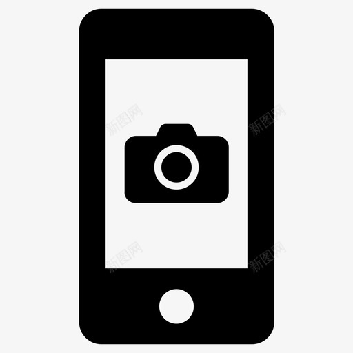 手机数码相机手机摄像头图标svg_新图网 https://ixintu.com 手机 手机摄像头 拍照 数码相机 智能手机