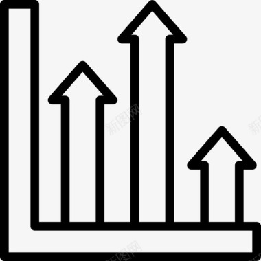 分析数据和图表8线性图标图标