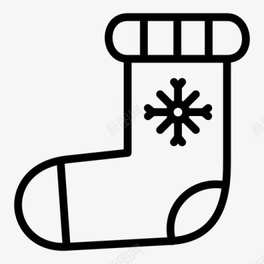 采购产品圣诞袜圣诞袜衣服图标图标