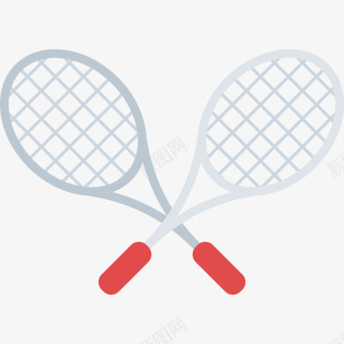 网球旅游和场地公寓图标图标