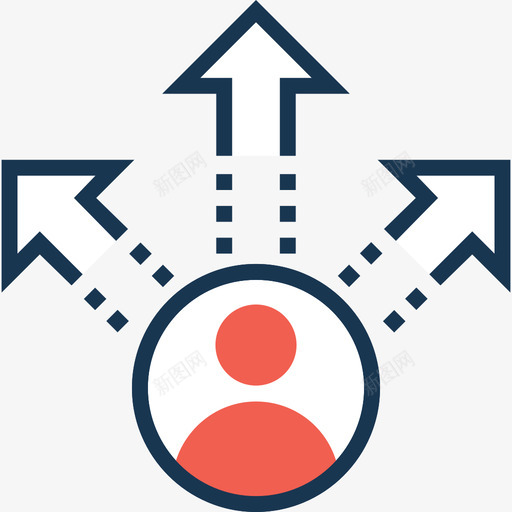 股票金融和银行线性颜色图标svg_新图网 https://ixintu.com 线性颜色 股票 金融和银行