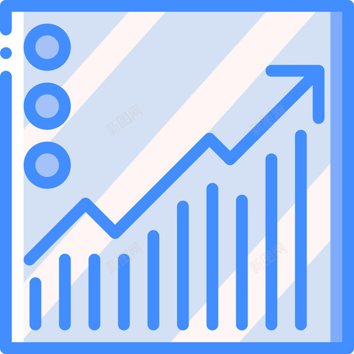 分析数据和图表5蓝色图标svg_新图网 https://ixintu.com 分析 数据和图表5 蓝色