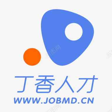 丁香人才logo竖图标